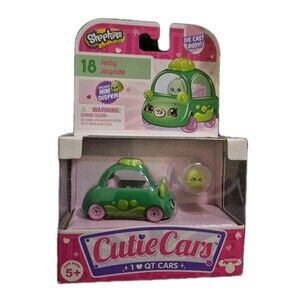 Shopkins Cutie Cars #18 Jelly Joyride Die Cast Car with Mini Shopkins New